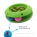 Cats Interactive Stimulating Ball Track Toy Feeder Bowl